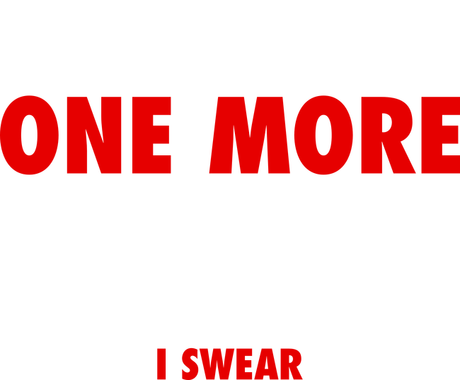 Just one