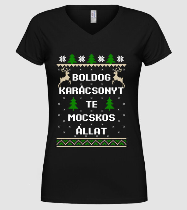  minta fekete pólón