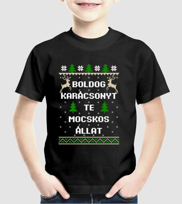  minta fekete pólón