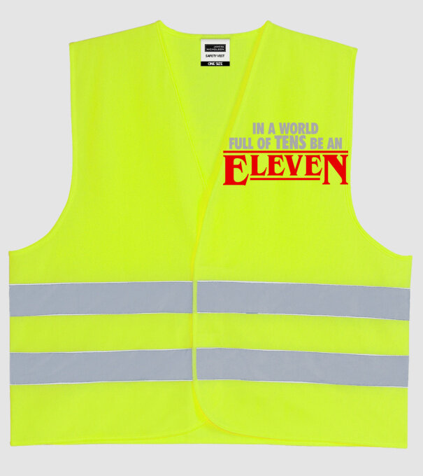  minta neonsárga pólón