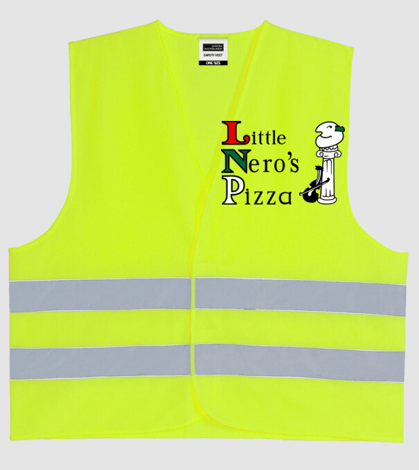  minta neonsárga pólón