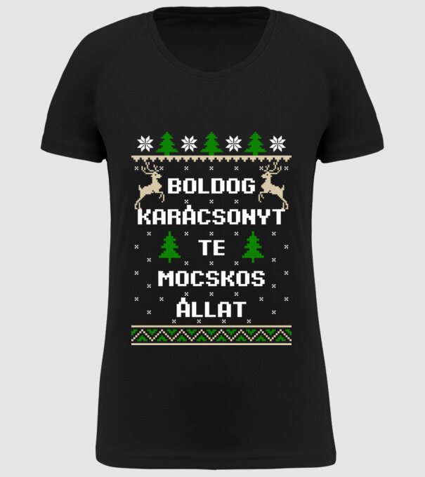 minta fekete pólón