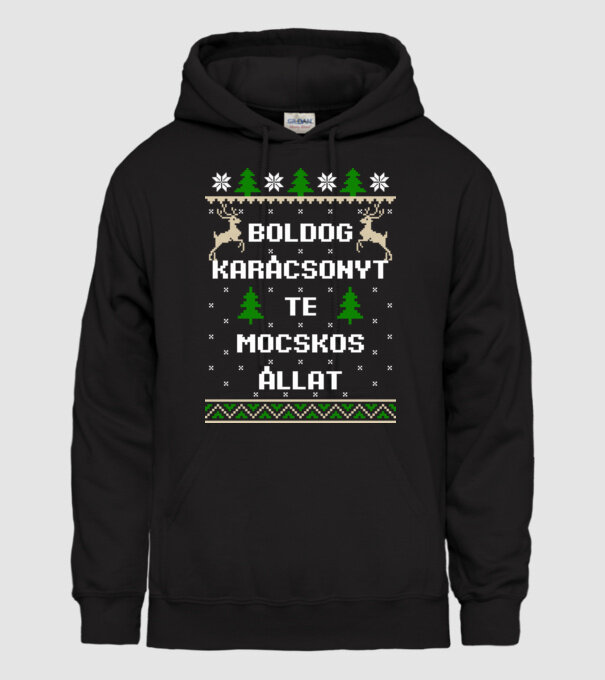  minta fekete pólón